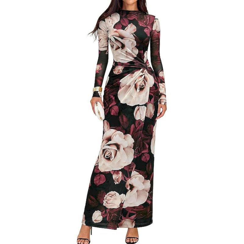 Cocktail Dresses for Women Fall Fashion 2026 | Mock Neck
