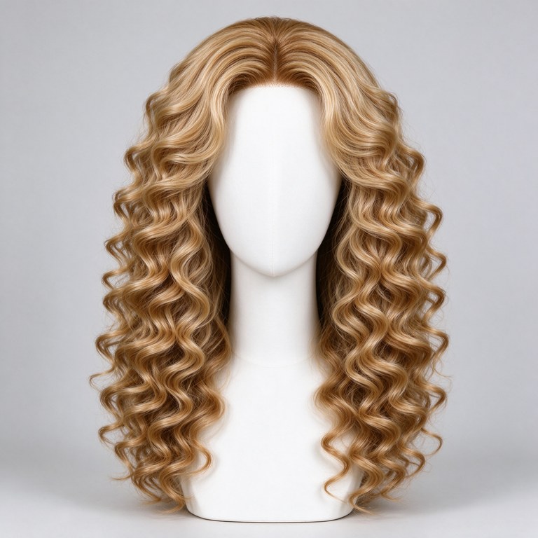 Bouncy Caramel Curls