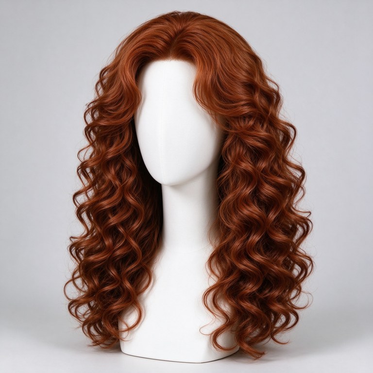 Romantic Auburn Curls