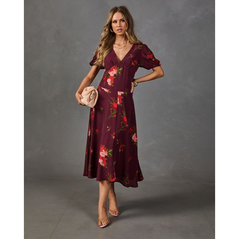 Janessa Floral Maxi Dress